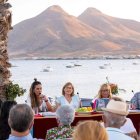 Imagen de la presentación del libro en La Isleta del Moro.