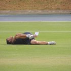 Rubi no se duerme en los entrenamientos.