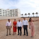 Visita a la parcela cedida por el Ayuntamiento de Roquetas de Mar.