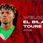 El Bilal Touré, un delantero de presente y futuro.