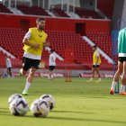 Embarba en el Estadio de los Juegos Mediterráneos.