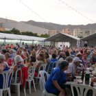 Imagen de la Caseta Municipal de la Feria de Adra durante el acto de los mayores.