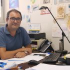 Antonio  Manuel Puertas López, en su despacho del Área de  Física Aplicada de la  UAL.