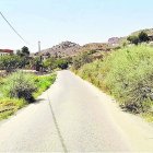 Camino de las Marinas sobre el que pasará la variante costera de Mojácar.