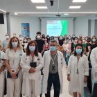 Acto de acogida en el Hospital Universitario Poniente a los alumnos en prácticas.