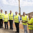 El ministro Bolaños visitó las obras del AVE en Vera en agosto.