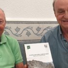 Con Andrés Cassinello y su libro de \"Memorias de tiempos difíciles\", titulado “La huella que deja el tiempo al pasar”.