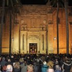 Imagen de archivo de la salida del Cristo de la Esucha.