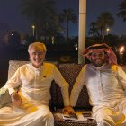 Turki Al-Sheikh con su Alteza Real el Príncipe Alwaleed Bin Talal.
