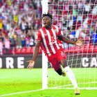 Touré celebra su gol al Girona, el tercero en su cuenta particular.