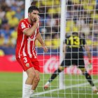 Melero celebra su gol al Villarreal.