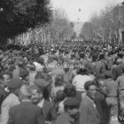 Así estaba el Paseo el diez de abril de 1939 cuando el general  y sus tropas llegaron a la ciudad.