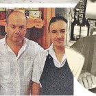 Joaquín López Godoy, el patrón que gobierna Casa Joaquín, junto a Francisco y Antonio; a la derecha, su abuelo Joaquín López Rivas.