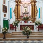 Interior de la iglesia del Santuario del Saliente