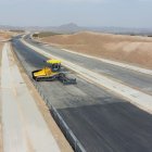 Imagen de archivo de obras en uno de los tramos de la Autovía del Almanzora.