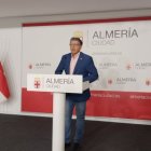 Miguel Cazorla, este viernes en rueda de prensa.