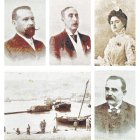 Francisco Leal de Ibarra, Emilio Pérez Ibáñez, Ana Laynez Taramelli, el Puerto sin el dique de Levante y Agustín de Burgos Cañizares.