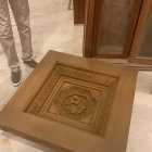 Cáscara de almendras para un artesonado ‘muy noble’.