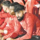 El banquillo del Almería ante el Getafe con Samú, Ramazani, Centelles, Sousa...