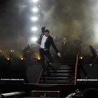 David Bisbal, en su actuación del sábado.