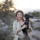 Nuria Vargas, directora de cine ejidense.