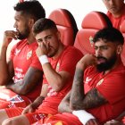 Pozo en el banquillo en el Almería-Rayo.