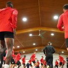 El Almería solo perdió a Srdan Babic por la cita mundialista de Qatar.