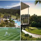 Instalaciones donde el Almería se va a ejercitar hasta este domingo.