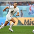 El central Babic con Serbia en el Mundial de Qatar.