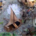 Belén del barrio de La Fuensanta en Huércal de Almería.