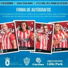 El cartel que anuncia el acto en Roquetas de Mar.