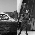 El Algarrobico y agentes de Policía en el Ayuntamiento de El Ejido.