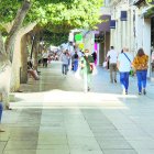 Paseo de Almería en plena pandemia.
