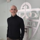 Gabri en la puerta de uno de los despachos del Mediterráneo.