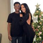 Ramazani con su novia.