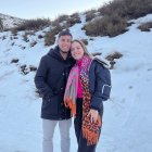 Lucas Robertone ha pasado unos días en Sierra Nevada con su pareja y unos amigos.