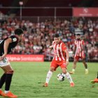 Portillo en el partido ante Osasuna en el Mediterráneo.