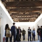 Participantes en una de las visitas guiadas al Hospital Provincial.