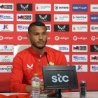 Luis Suárez en su puesta de largo como futbolista del Almería.