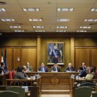 Imagen del pleno extraordinario en el que se ha aprobado el modelo de gestión del futuro MUREC.