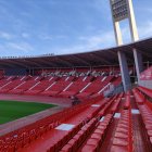 El Almería pone a la venta 1.000 abonos en las nuevas gradas de Preferencia.