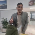 Mariño con LA VOZ-Cadena SER en el aeropuerto de Almería.