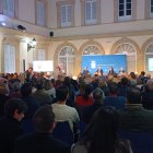 Un momento del acto de presentación del libro.