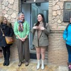 María José, tras la inauguración del negocio de belleza y estética que ha abierto con su madre en Laujar.
