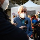 El director de la Clásica Ciclista de Almería toma la palabra.