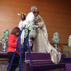 Barrios, vistiendo a la Merced en una imagen de archivo.