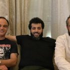 Joao Gonçalves, Turki Al-Sheikh y Mohamed El Assy en una de sus reuniones.