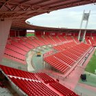 El Estadio Mediterráneo será un campo de fútbol sin las pistas de atletismo.