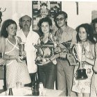 Antonio Sánchez Cortés, primero por la izquierda en el Torneo de Los Ángeles.