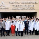 Concentración contra las agresiones en el Materno, en una imagen de archivo.